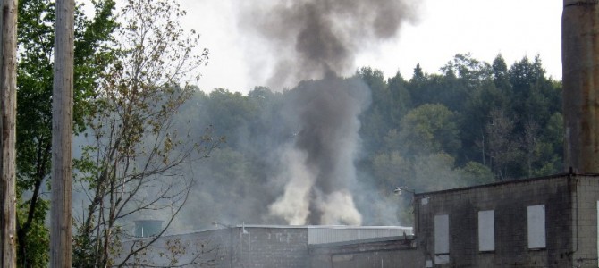 Portneuf-Incendie industriel
