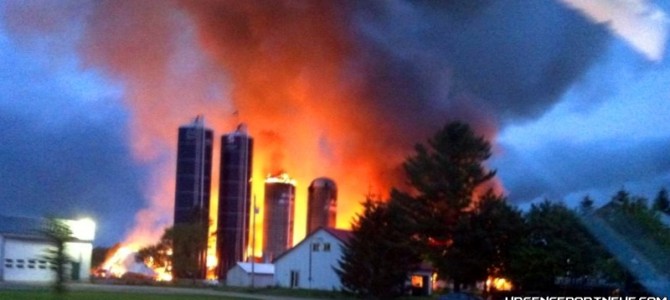 St-Basile-Incendie agricole St-Basile-Incendie agricole