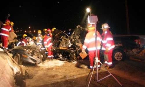 St-Raymond-Accident mâchoires de vie