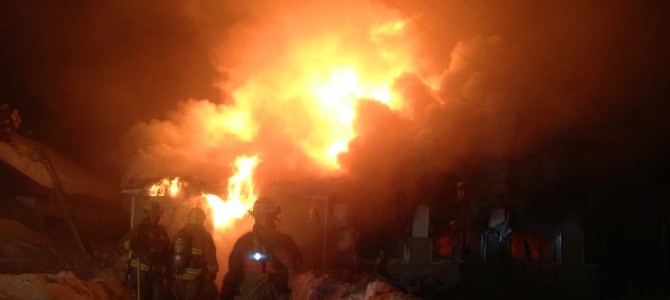 Pont-Rouge-Incendie de résidence Pont-Rouge-Incendie de résidence