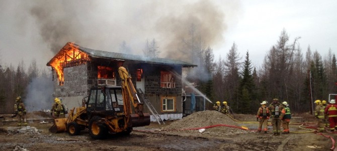 Incendie de résidence à Pont-Rouge