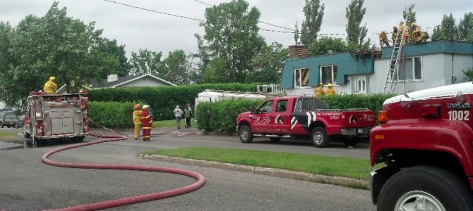 Donnacona-Incendie de résidence Donnacona-Incendie de résidence