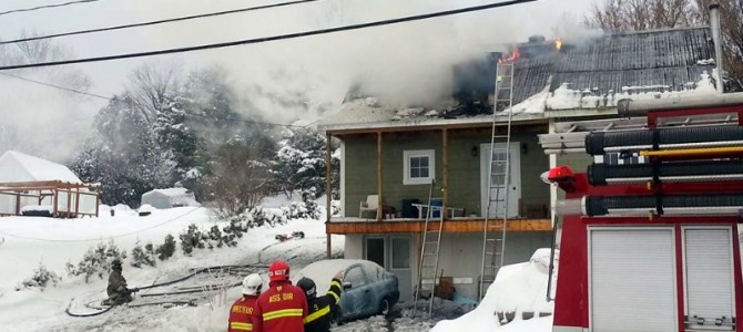 Portneuf-Incendie de résidence Portneuf-Incendie de résidence
