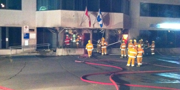 Donnacona-Incendie commercial
