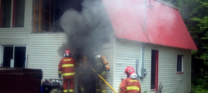 St-Raymond-Incendie de chalet St-Raymond-Incendie de chalet