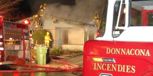 Donnacona-Incendie de résidence Donnacona-Incendie de résidence