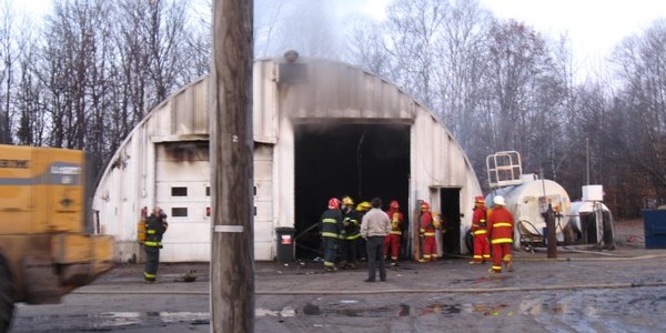 St-Marc-des-Carrières-Incendie industriel St-Marc-des-Carrières-Incendie industriel