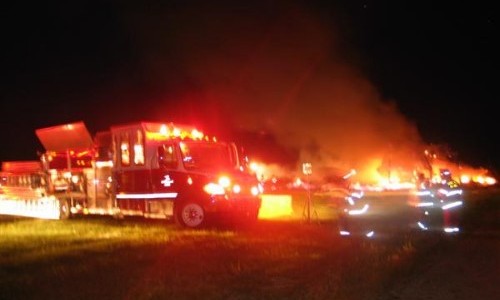 St-Raymond-Incendie agricole