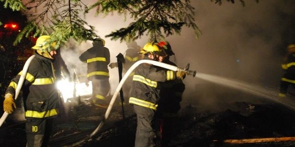 St-Basile-Incendie de chalet
