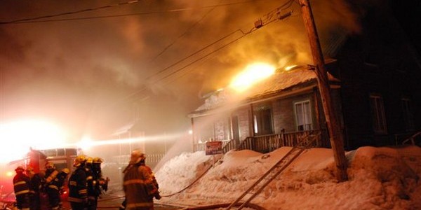 St-Basile-Incendie de résidence