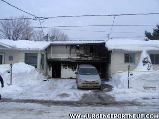 St-Alban-Incendie de garage St-Alban-Incendie de garage