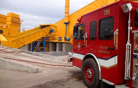 St-Basile-Incendie industriel