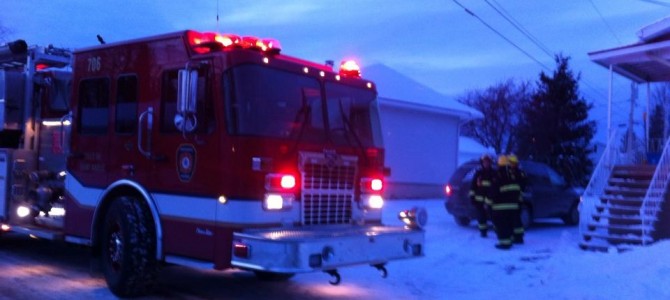 Début d’incendie dans un thermostat à St-Basile