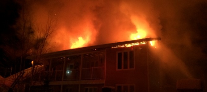 Incendie de résidence à St-Raymond Incendie de résidence à St-Raymond