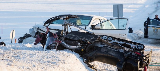 Une motoneigiste perd la vie à Pont-Rouge.
