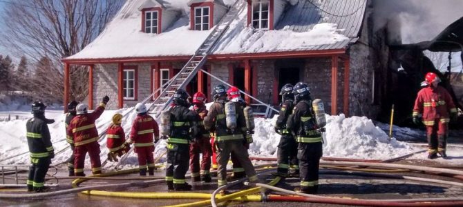 Incendie de résidence à Deschambault-Grondines Incendie de résidence à Deschambault-Grondines
