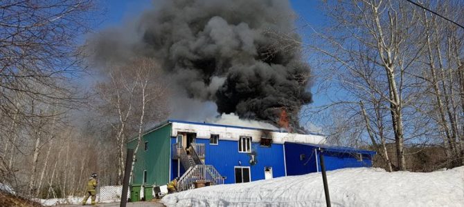 Incendie de résidence à St-Raymond Incendie de résidence à St-Raymond