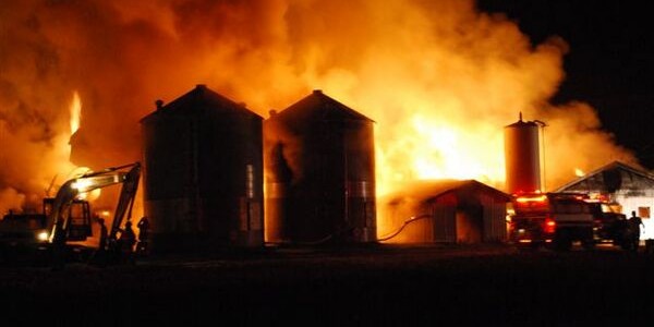 Deschambault-Grondines-Incendie agricole