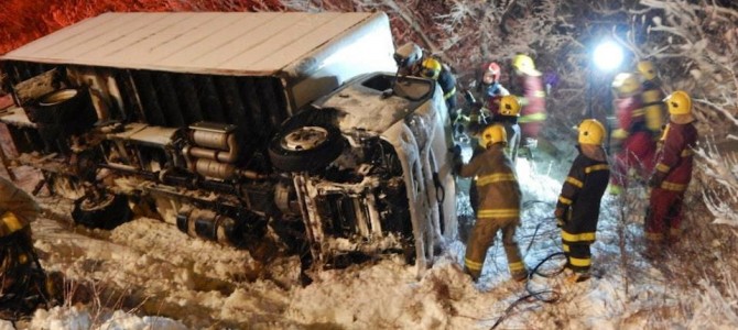 Accident sur l’autoroute 40 à Deschambault-Grondines Accident sur l’autoroute 40 à Deschambault-Grondines