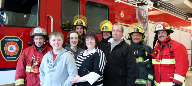 Les pompiers de St-Basile vous invitent à relever le Défi têtes rasées Les pompiers de St-Basile vous invitent à relever le Défi têtes rasées