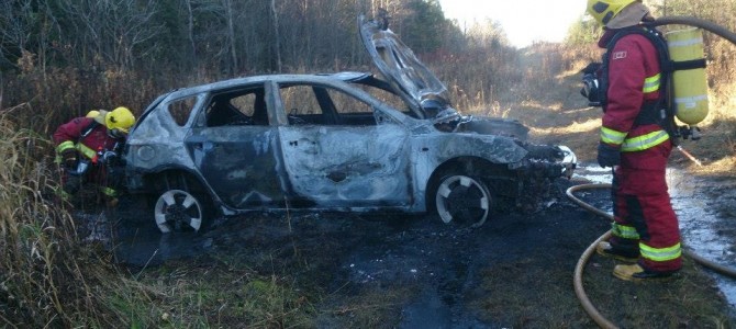 Incendie de véhicule à Deschambault-Grondines Incendie de véhicule à Deschambault-Grondines