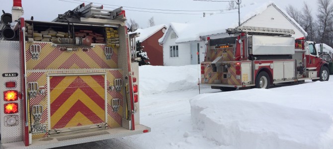Alarme incendie à St-Raymond Alarme incendie à St-Raymond