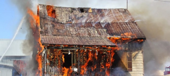 Mise à feu d’une maison à Portneuf Mise à feu d’une maison à Portneuf