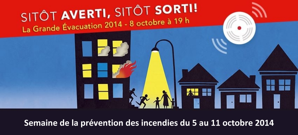 Semaine de la prévention des incendies 2014