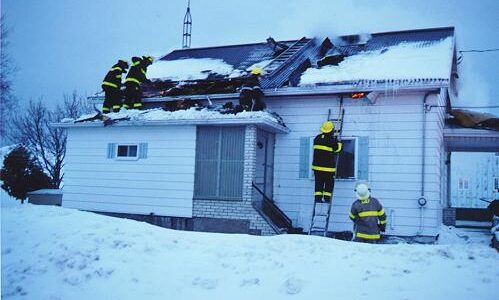 Incendie de résidence à St-Basile