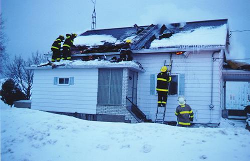 Incendie de résidence à St-Basile